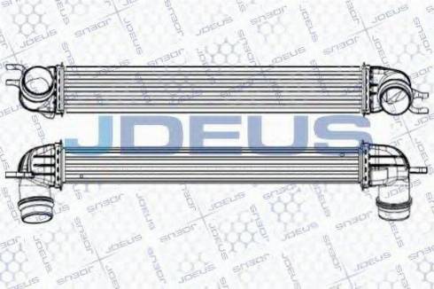 Jdeus 870M04 - Интеркулер autozip.com.ua