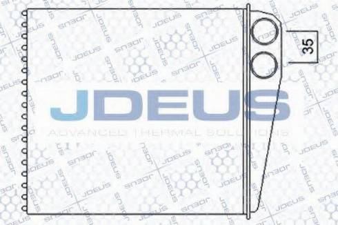 Jdeus 201M03A - Теплообмінник, опалення салону autozip.com.ua