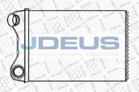 Jdeus 211M66 - Теплообмінник, опалення салону autozip.com.ua