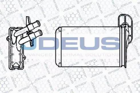 Jdeus 230V03 - Теплообмінник, опалення салону autozip.com.ua