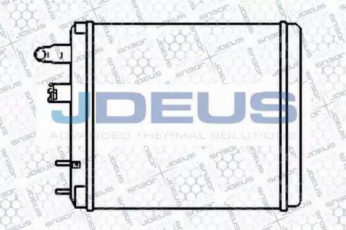 Jdeus 225V05 - Теплообмінник, опалення салону autozip.com.ua