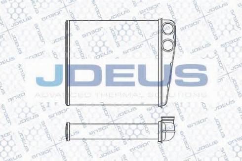Jdeus 270M04 - Теплообмінник, опалення салону autozip.com.ua