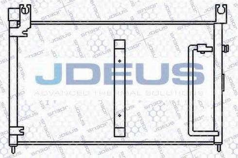 Jdeus 742M04 - Конденсатор, кондиціонер autozip.com.ua