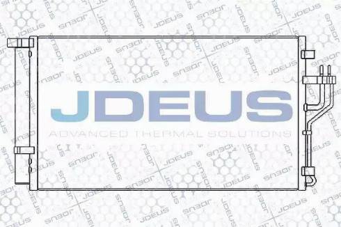 Jdeus 754M47 - Конденсатор, кондиціонер autozip.com.ua