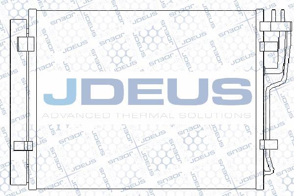 Jdeus 754M29 - Конденсатор, кондиціонер autozip.com.ua