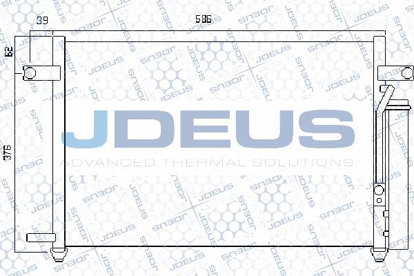 Jdeus 756M08 - Конденсатор, кондиціонер autozip.com.ua