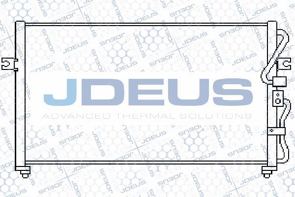 Jdeus 765M03 - Конденсатор, кондиціонер autozip.com.ua