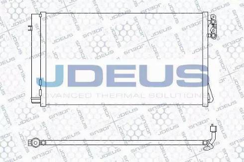 Jdeus 705M68 - Конденсатор, кондиціонер autozip.com.ua