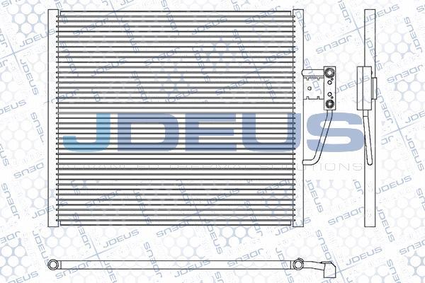 Jdeus 705M17 - Конденсатор, кондиціонер autozip.com.ua