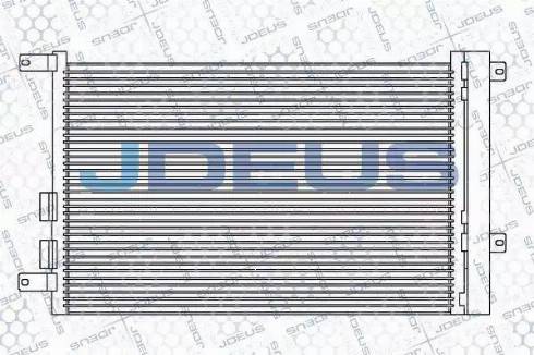 Jdeus 700M13 - Конденсатор, кондиціонер autozip.com.ua