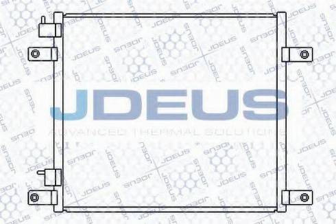 Jdeus 708M05 - Конденсатор, кондиціонер autozip.com.ua