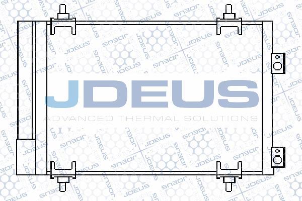 Jdeus 707M57 - Конденсатор, кондиціонер autozip.com.ua