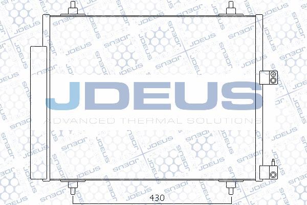 Jdeus 707M26 - Конденсатор, кондиціонер autozip.com.ua