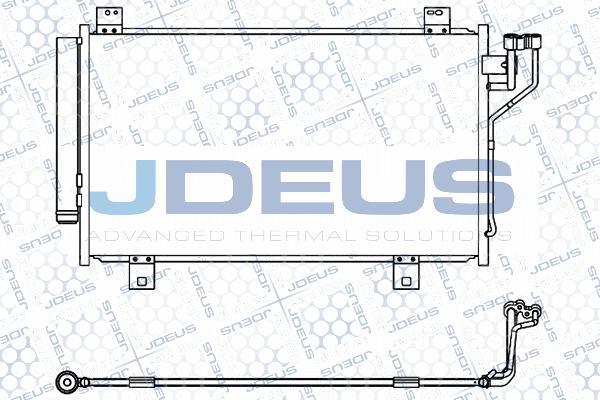Jdeus 716M40 - Конденсатор, кондиціонер autozip.com.ua