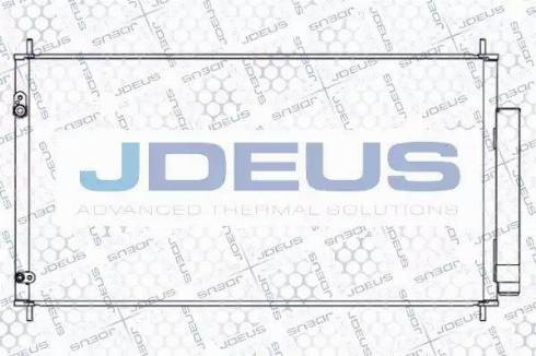 Jdeus 713M41 - Конденсатор, кондиціонер autozip.com.ua