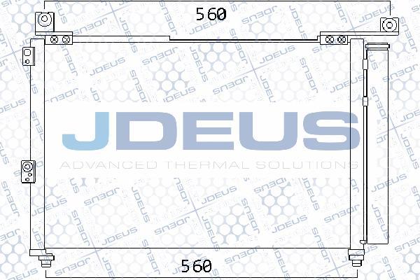 Jdeus 712M19 - Конденсатор, кондиціонер autozip.com.ua