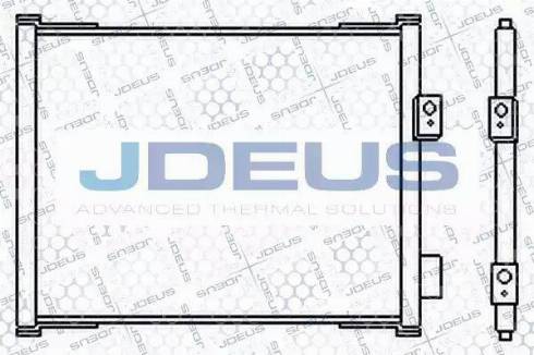 Jdeus 712M18 - Конденсатор, кондиціонер autozip.com.ua