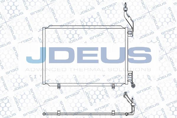 Jdeus 712M36 - Конденсатор, кондиціонер autozip.com.ua