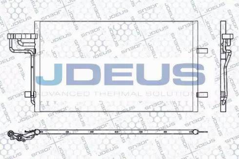 Jdeus 712M25 - Конденсатор, кондиціонер autozip.com.ua