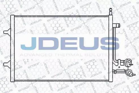 Jdeus 712M27 - Конденсатор, кондиціонер autozip.com.ua