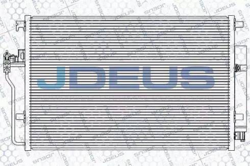 Jdeus 717M83 - Конденсатор, кондиціонер autozip.com.ua