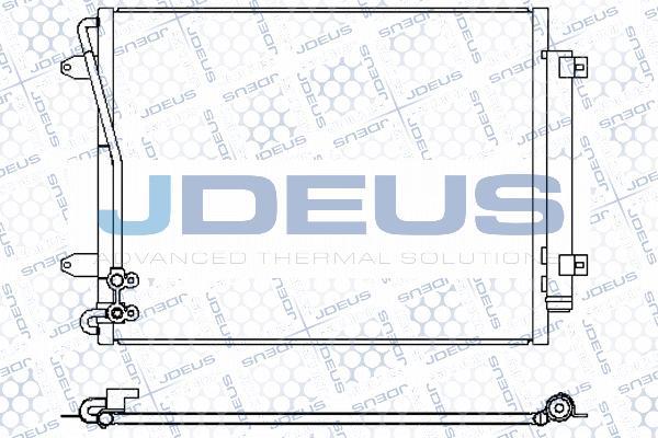 Jdeus 730M41 - Конденсатор, кондиціонер autozip.com.ua