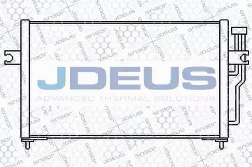 Jdeus 731M02 - Конденсатор, кондиціонер autozip.com.ua