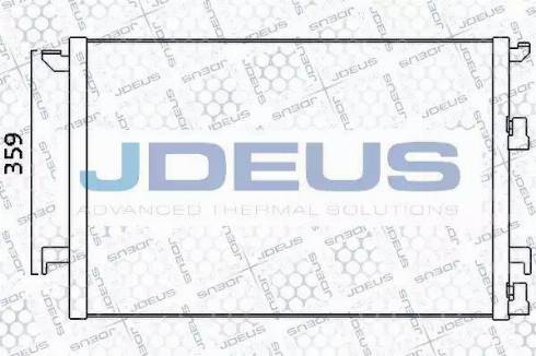 Jdeus 724M09 - Конденсатор, кондиціонер autozip.com.ua