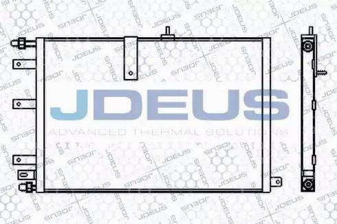 Jdeus 724M07 - Конденсатор, кондиціонер autozip.com.ua