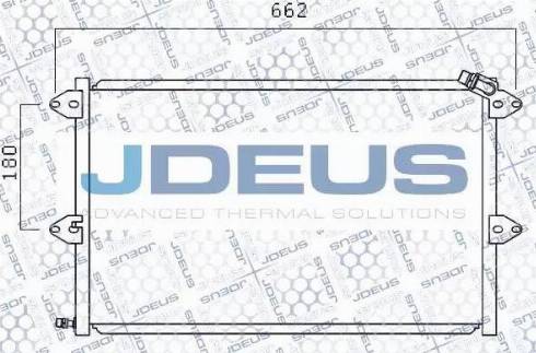 Jdeus 725M11 - Конденсатор, кондиціонер autozip.com.ua
