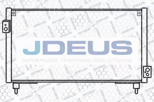 Jdeus 726M02 - Конденсатор, кондиціонер autozip.com.ua