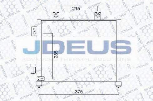 Jdeus 720M52 - Конденсатор, кондиціонер autozip.com.ua