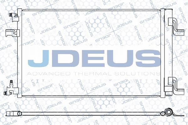 Jdeus 720M75 - Конденсатор, кондиціонер autozip.com.ua