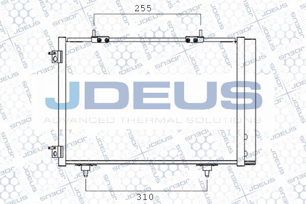 Jdeus 721M35 - Конденсатор, кондиціонер autozip.com.ua