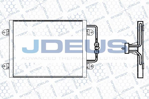 Jdeus 723M64 - Конденсатор, кондиціонер autozip.com.ua