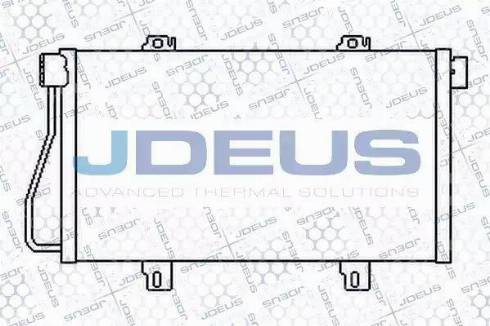 Jdeus 723M16 - Конденсатор, кондиціонер autozip.com.ua