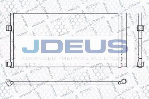 Jdeus 723M87 - Конденсатор, кондиціонер autozip.com.ua