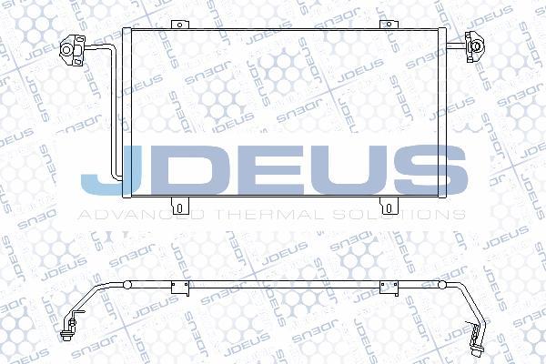 Jdeus 723M28 - Конденсатор, кондиціонер autozip.com.ua