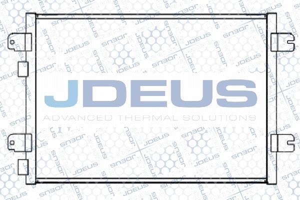Jdeus 723M76 - Конденсатор, кондиціонер autozip.com.ua
