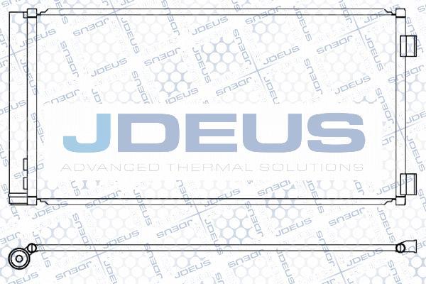 Jdeus 770M04 - Конденсатор, кондиціонер autozip.com.ua