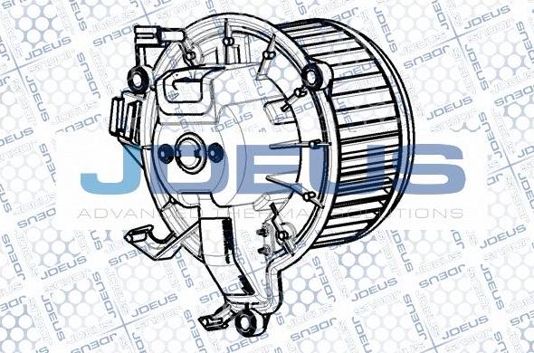 Jdeus BL0140003 - Вентилятор салону autozip.com.ua
