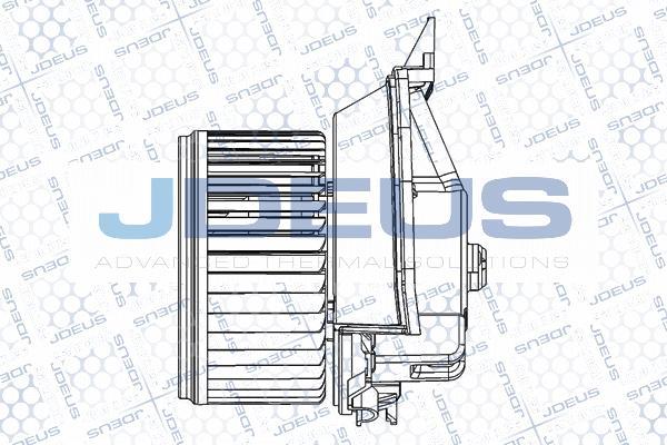 Jdeus BL0200003 - Вентилятор салону autozip.com.ua