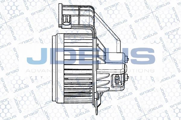Jdeus BL0230007 - Вентилятор салону autozip.com.ua