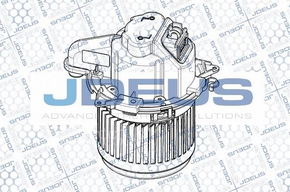 Jdeus BL0230017 - Вентилятор салону autozip.com.ua