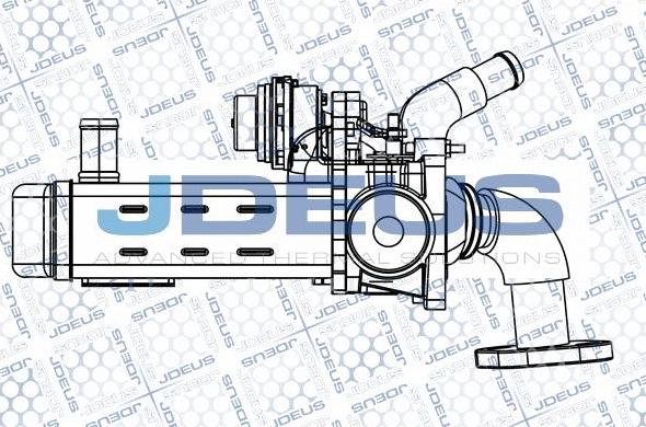 Jdeus EG019001M - Модуль повернення ОГ autozip.com.ua