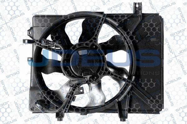 Jdeus EV0540150 - Вентилятор, охолодження двигуна autozip.com.ua