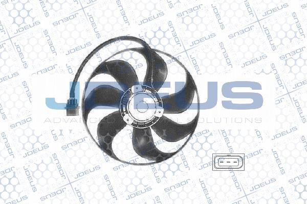 Jdeus EV0010193 - Вентилятор, охолодження двигуна autozip.com.ua