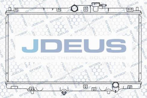 Jdeus EV0300580 - Вентилятор, охолодження двигуна autozip.com.ua