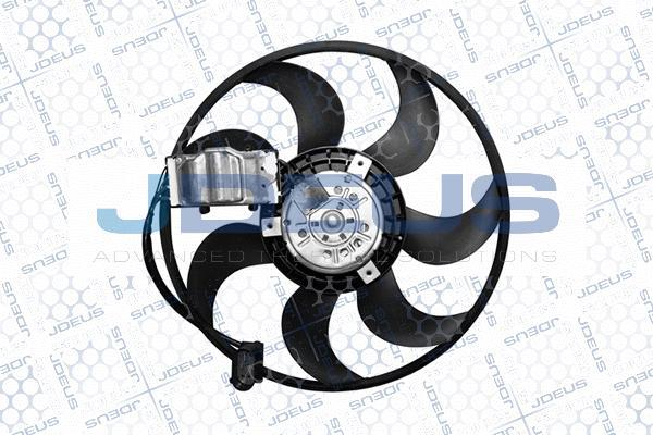 Jdeus EV0300293 - Вентилятор, охолодження двигуна autozip.com.ua