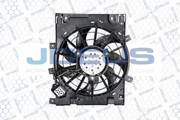 Jdeus EV0200981 - Електродвигун, вентилятор радіатора autozip.com.ua